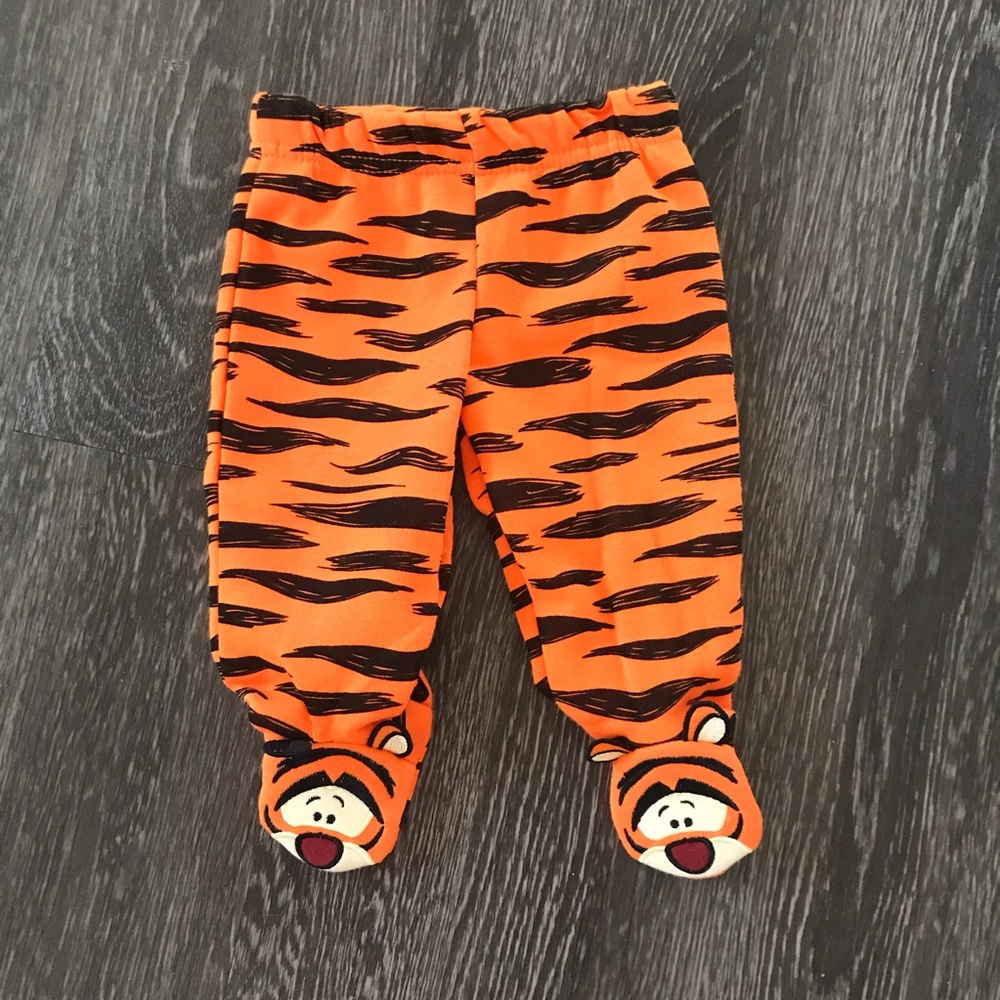 NWOT Disney Tigger Fleece Pants Size 0-3 Months